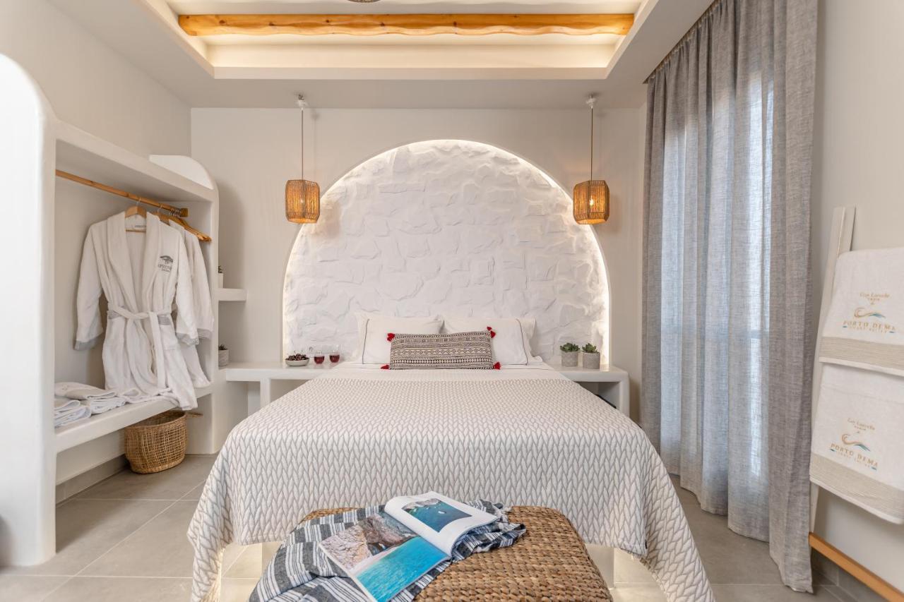 Porto Dema Luxury Suites Schoinoussa Luaran gambar